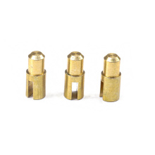 Factory Customized Solid Brass Metal Bifurcated Rivets Brass Split Rivets